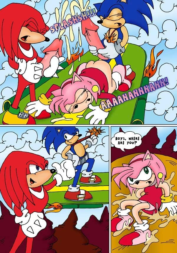 Rule34 – If it exists, there is porn of it / amy rose, knuckles the echidna, sonic the hedgehog / 292480