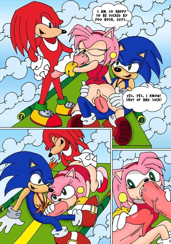 Rule34 – If it exists, there is porn of it / amy rose, knuckles the echidna, sonic the hedgehog / 292491