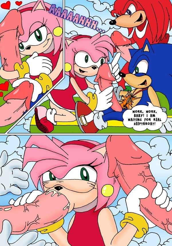 Rule34 – If it exists, there is porn of it / amy rose, knuckles the echidna, sonic the hedgehog / 292510
