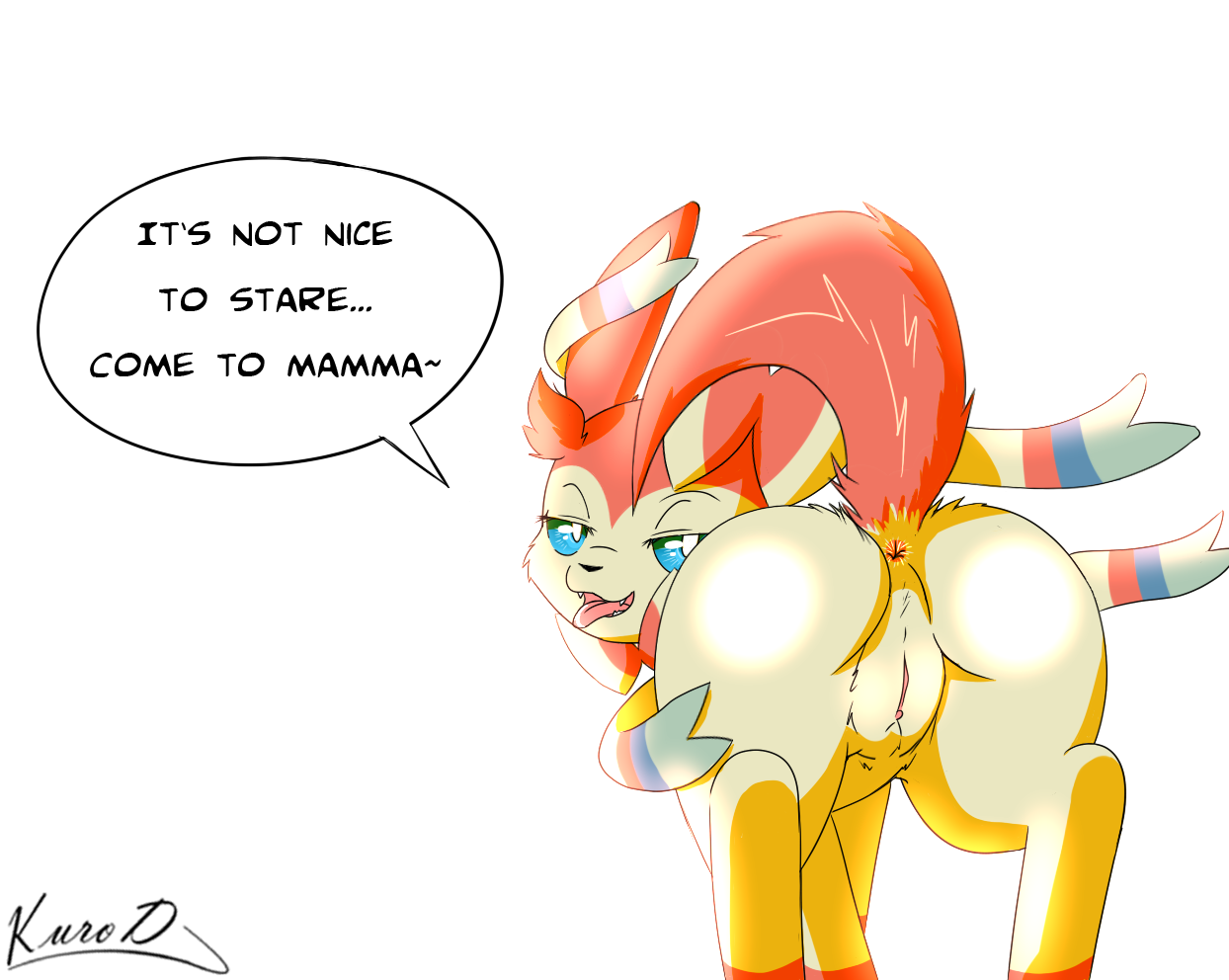 Rule34 – If it exists, there is porn of it / kuroodod, sylveon / 294588