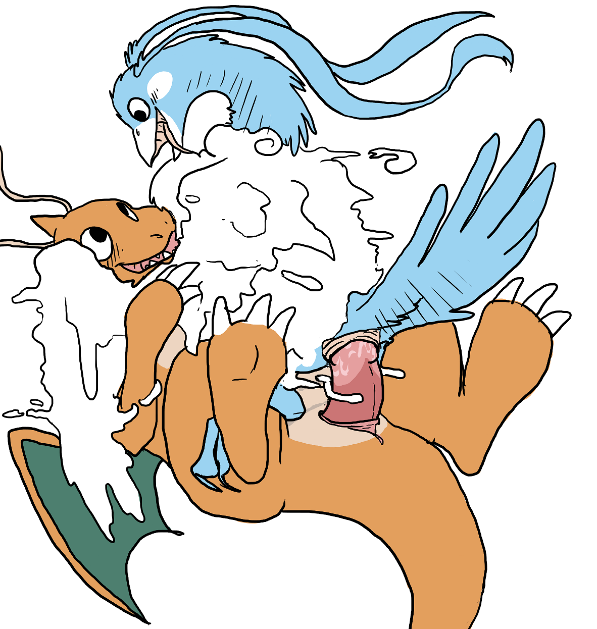 Rule34 – If it exists, there is porn of it / altaria, dragonite / 295223