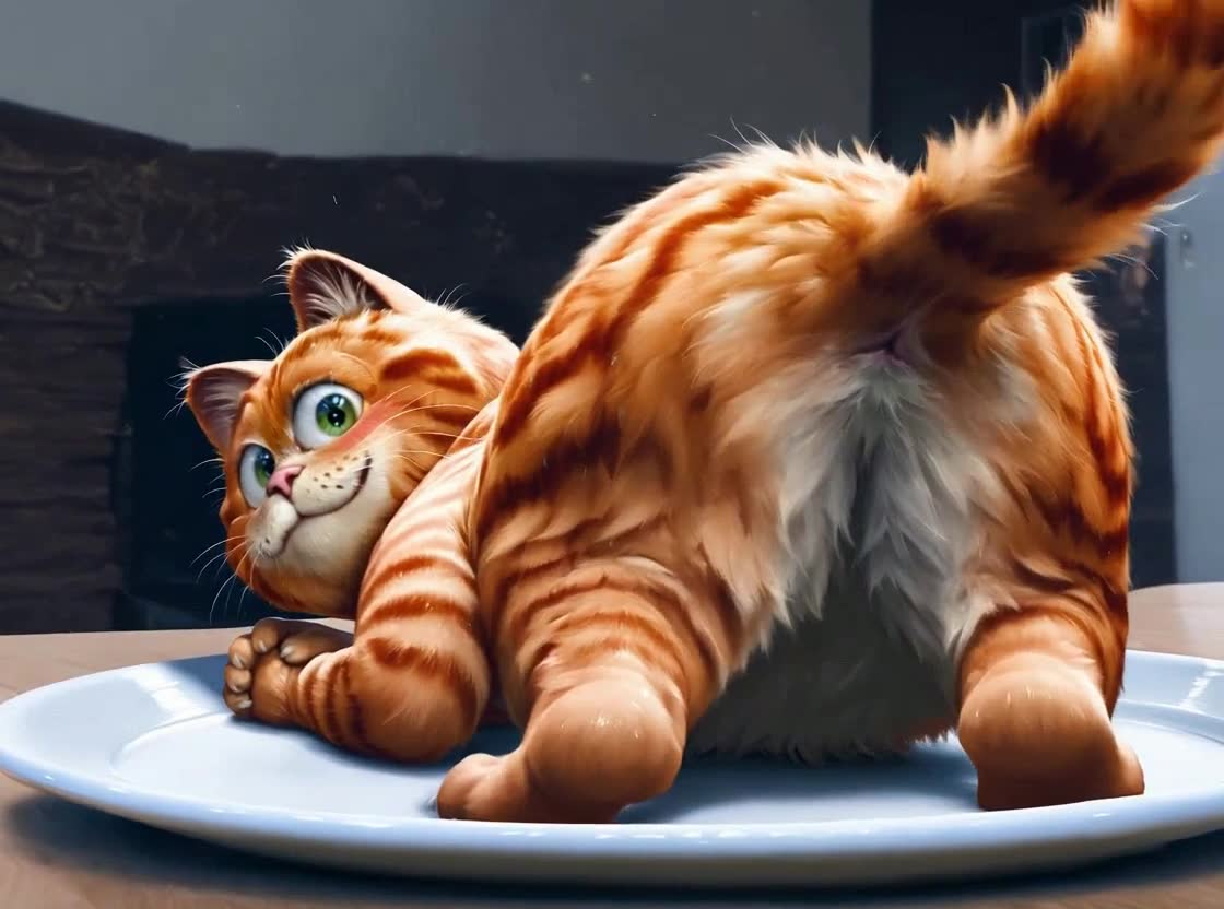 Rule34 – If it exists, there is porn of it / garfield the cat / 8704211