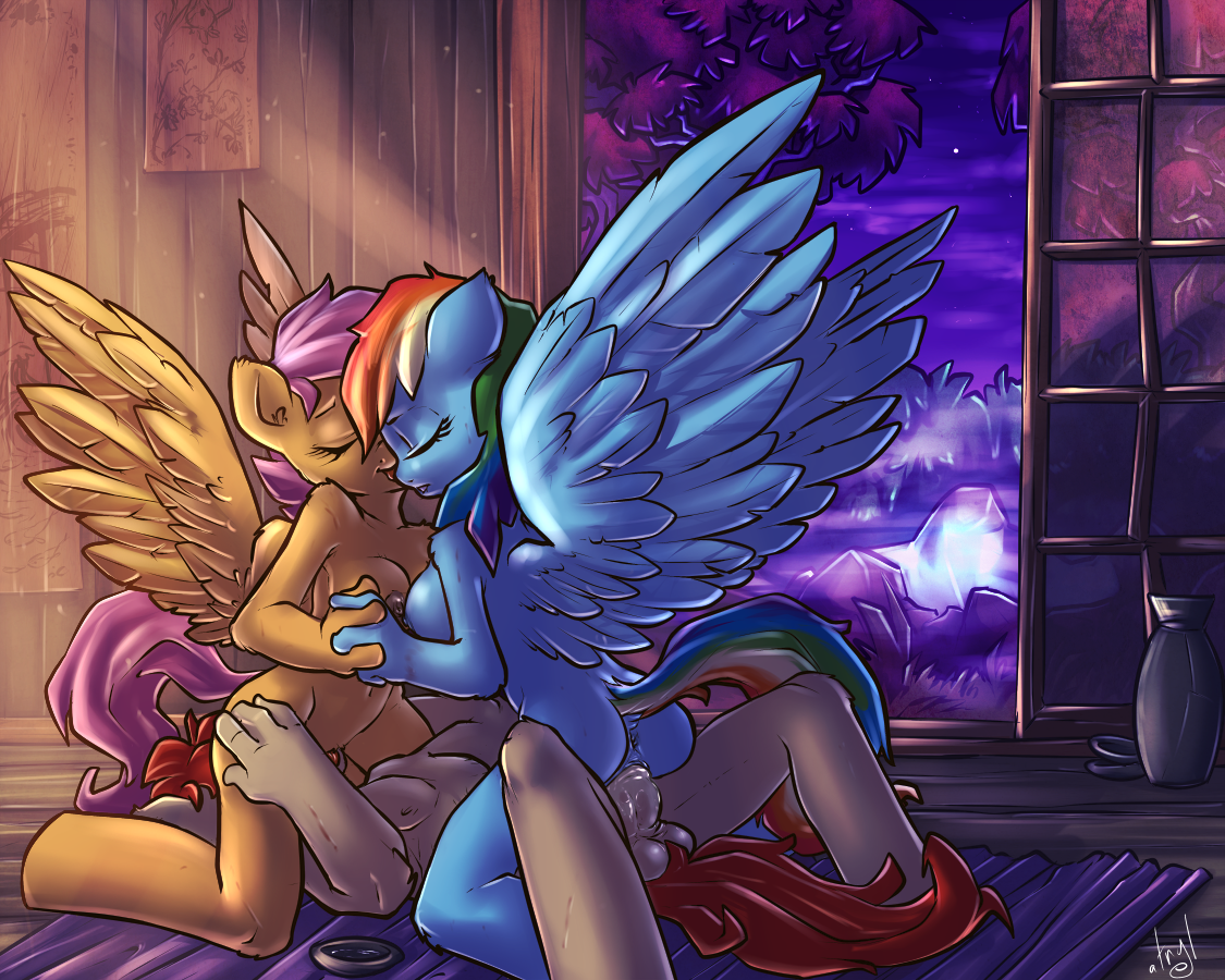 Rule34 – If it exists, there is porn of it / atryl, rainbow dash (mlp), scootaloo (mlp) / 296394