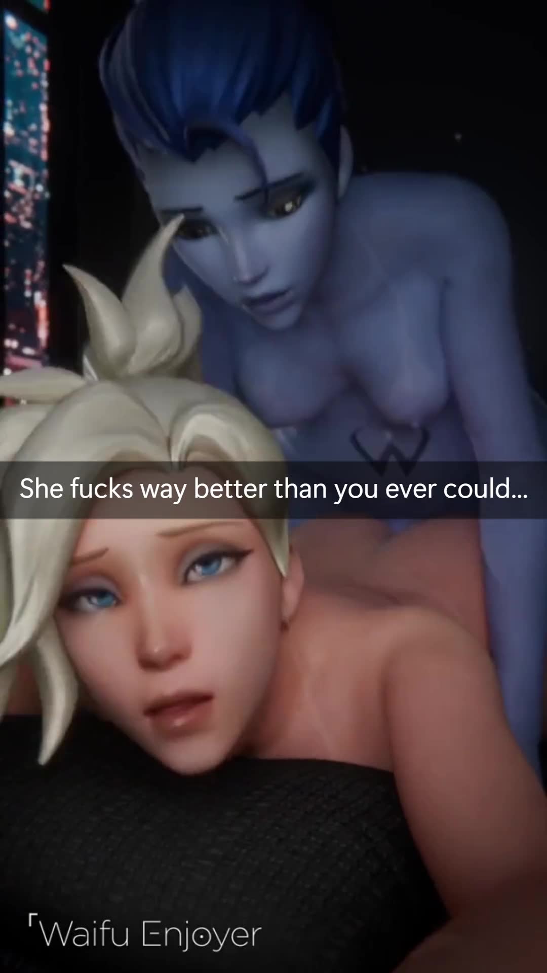 Rule34 – If it exists, there is porn of it / mercy, widowmaker / 8704442