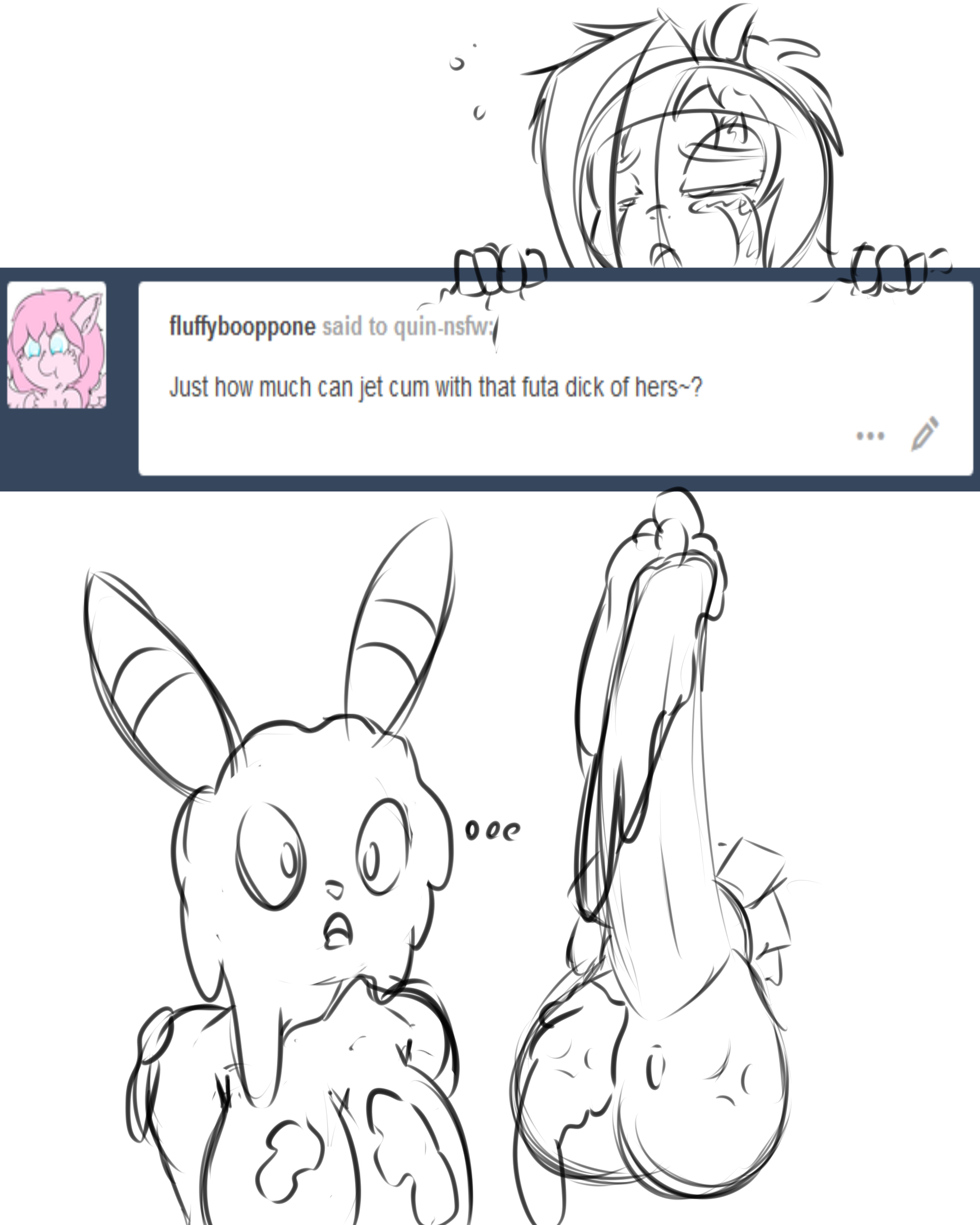 Rule34 – If it exists, there is porn of it / quin-nsfw, jet (quin nsfw), original character, umbreon / 297487