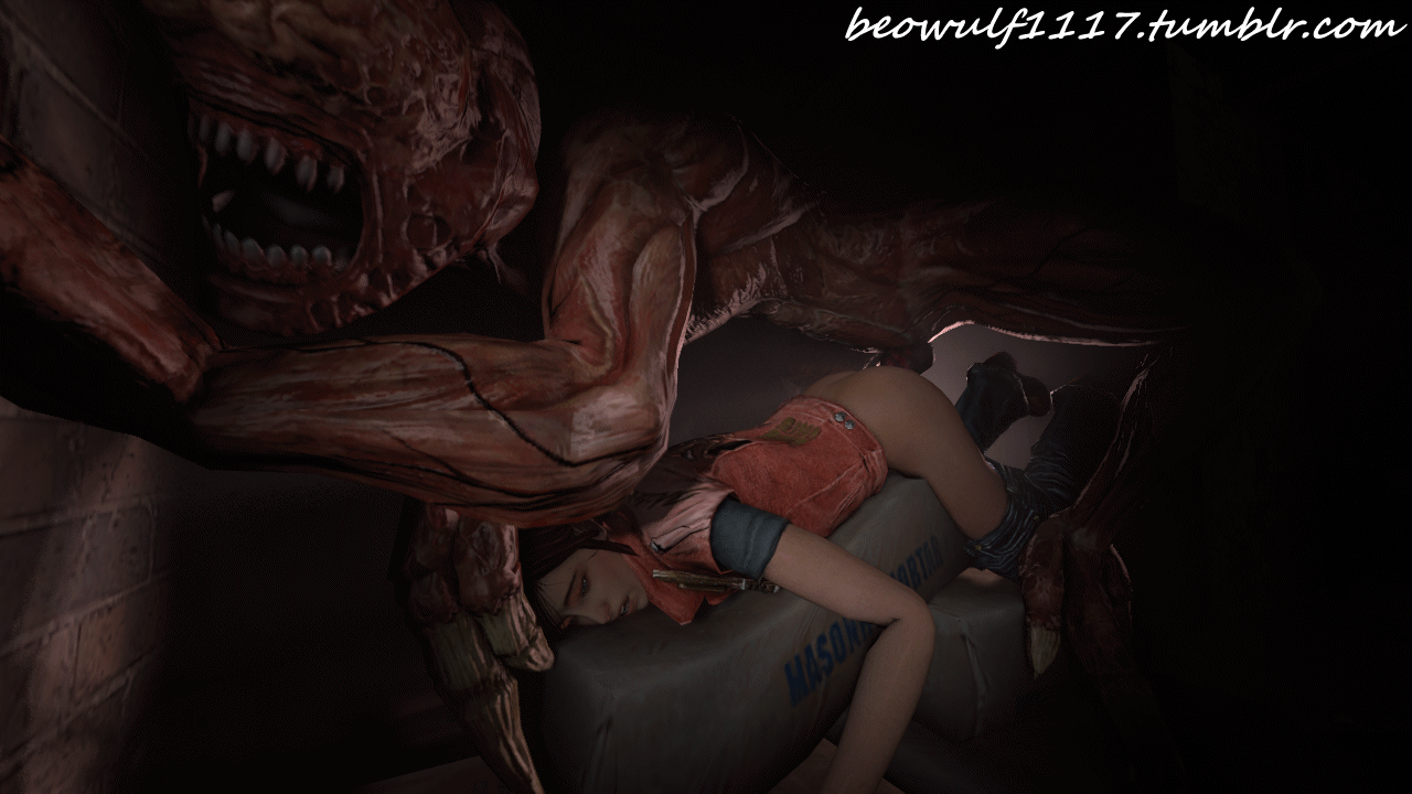 Rule34 – If it exists, there is porn of it / beowulf1117, claire redfield, licker / 297893