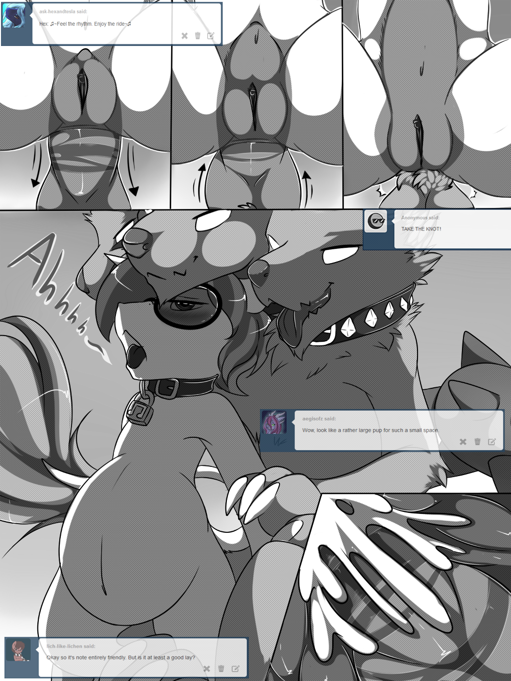 Rule34 – If it exists, there is porn of it / camychan, cerberus, vinyl scratch (mlp) / 298030