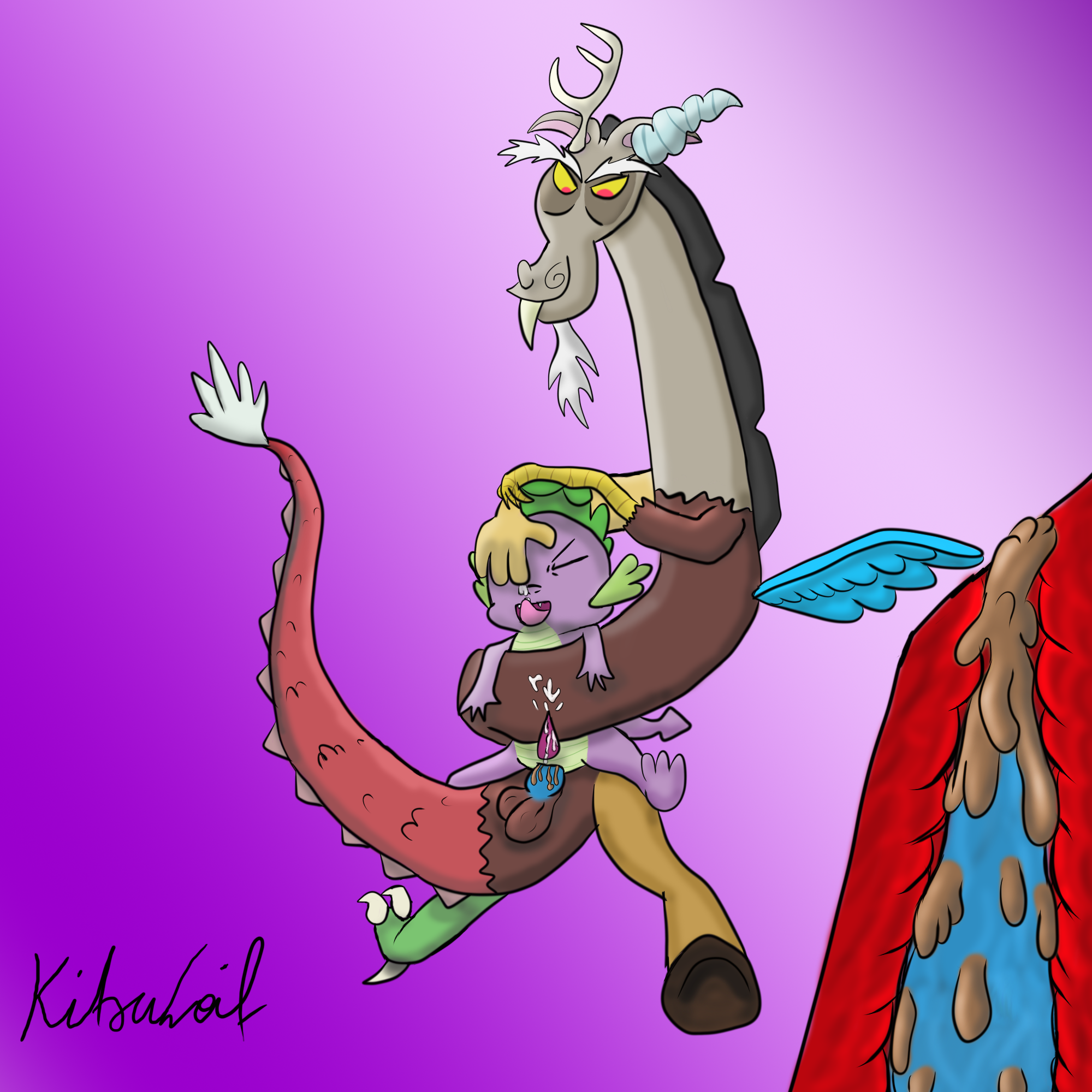 Rule34 – If it exists, there is porn of it / k1tsul31f, discord (mlp), spike (mlp) / 298516