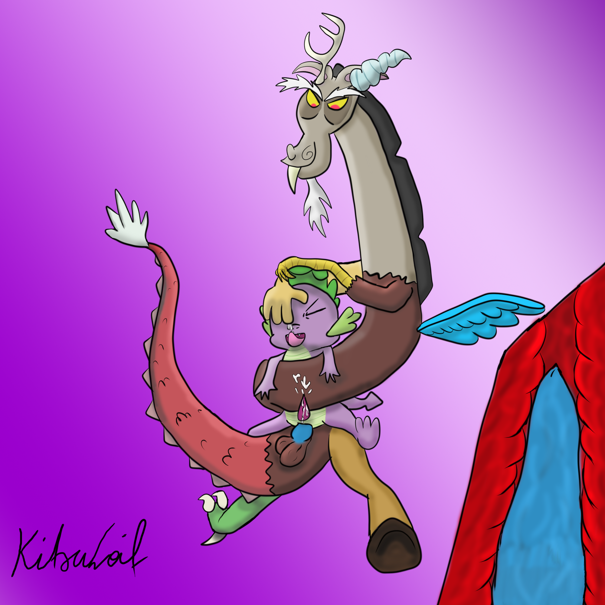 Rule34 – If it exists, there is porn of it / k1tsul31f, discord (mlp), spike (mlp) / 298538