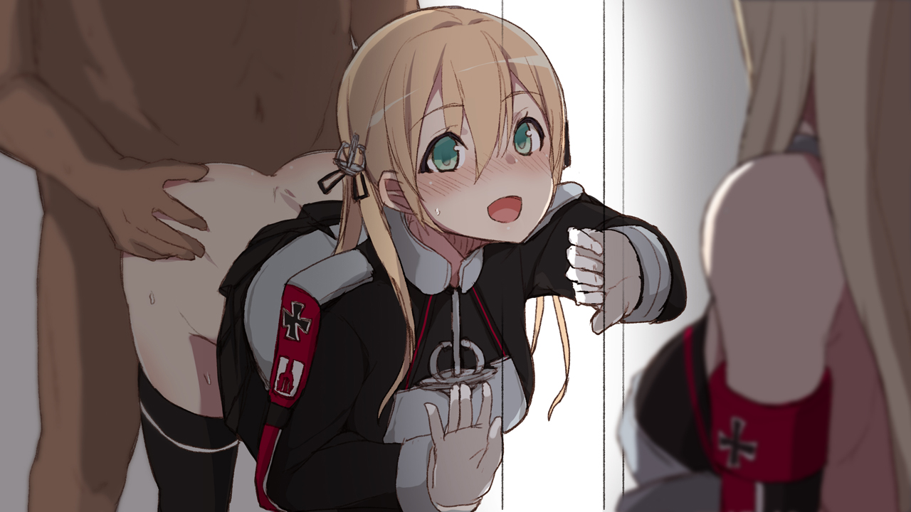 Rule34 – If it exists, there is porn of it / maze (gochama ze gohan), bismarck (kantai collection), prinz eugen (kantai collection) / 298600