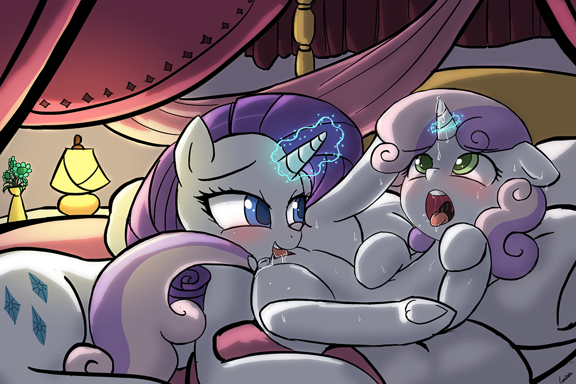 Rule34 – If it exists, there is porn of it / lumineko, rarity (mlp), sweetie belle (mlp) / 298674