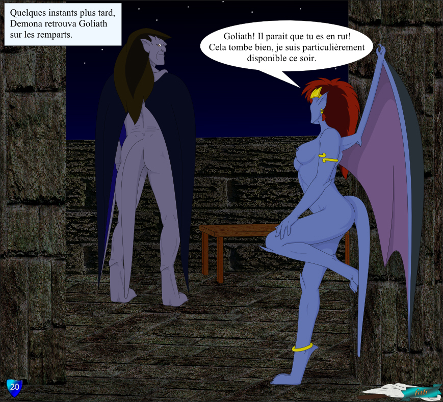 Rule34 – If it exists, there is porn of it / fab3716, demona, goliath (gargoyles) / 298726