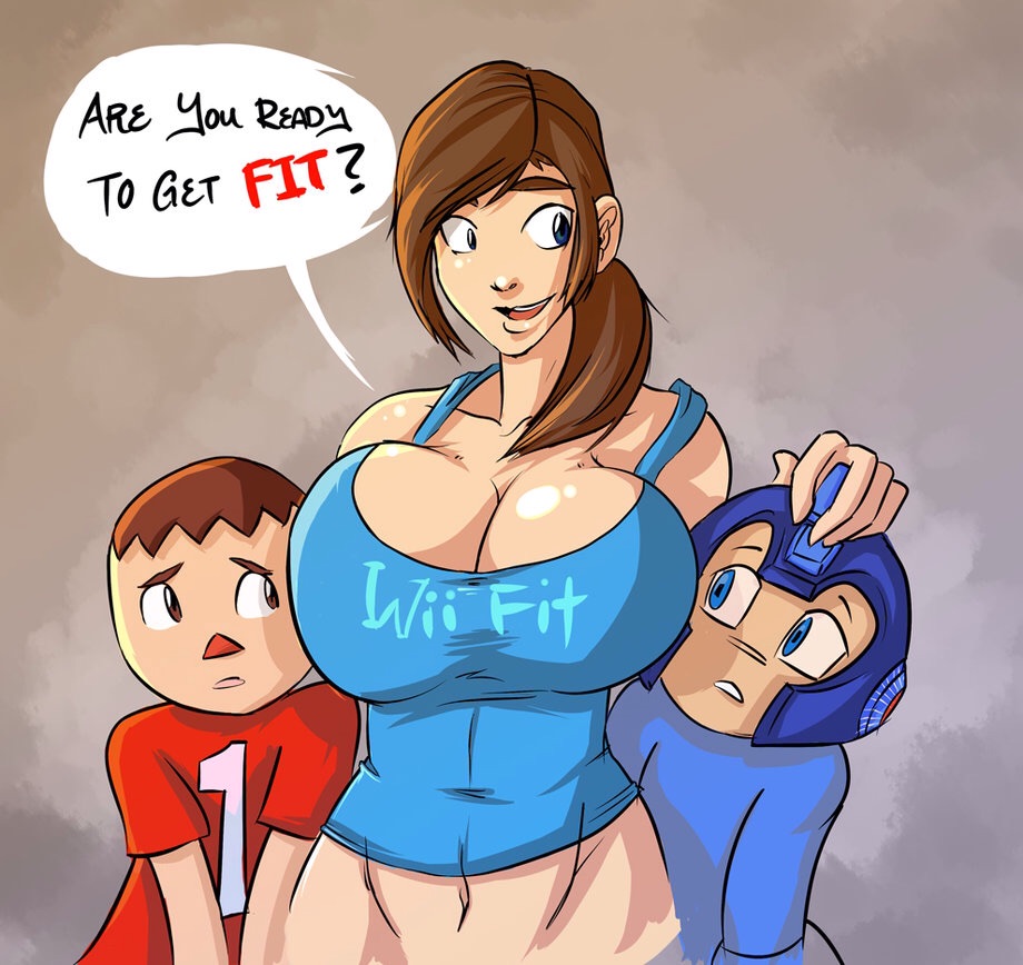 Rule34 – If it exists, there is porn of it / mega man (character), villager (animal crossing), wii fit trainer / 299968