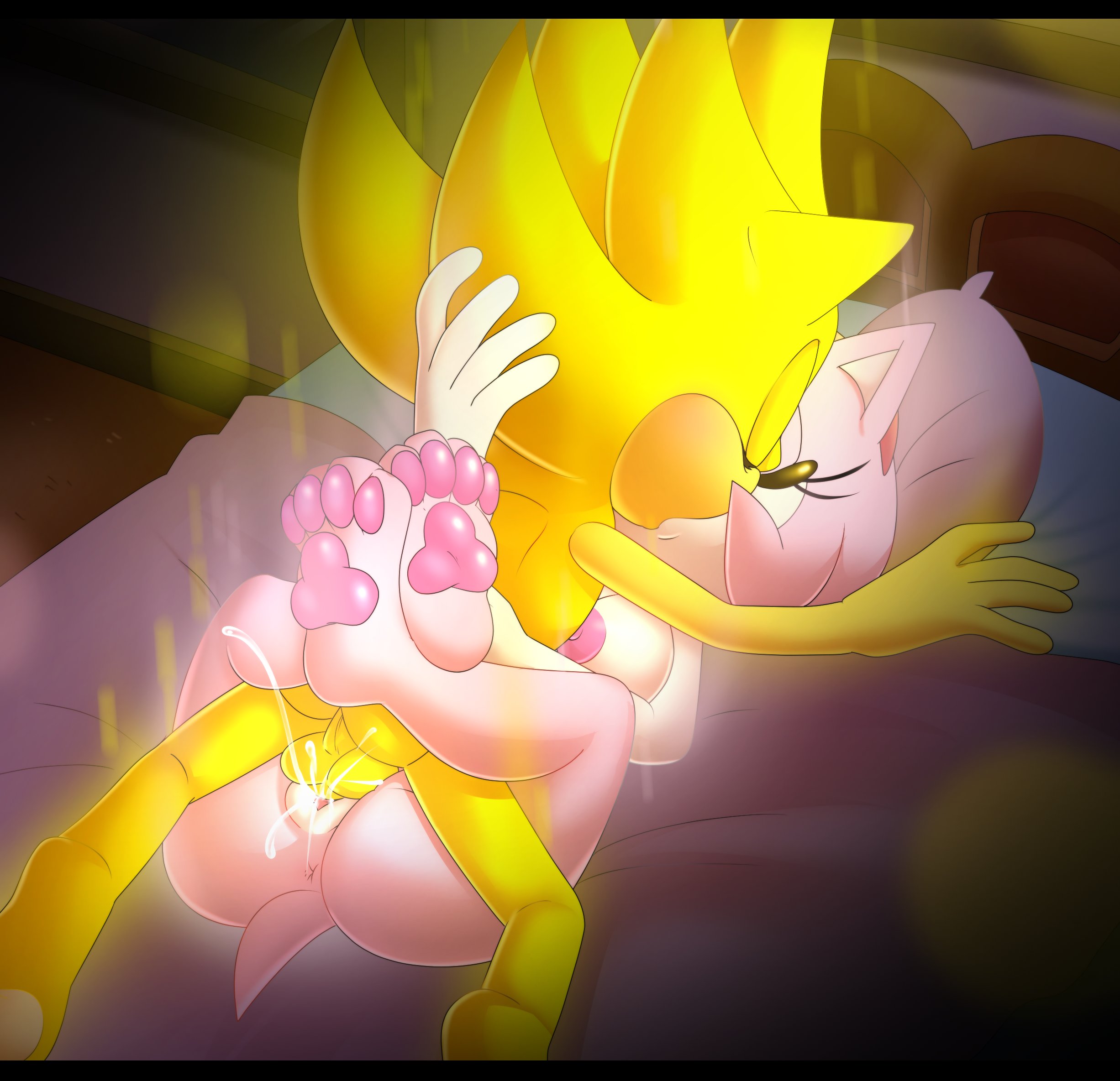 Rule34 – If it exists, there is porn of it / amy rose, sonic the hedgehog, super sonic / 8704803