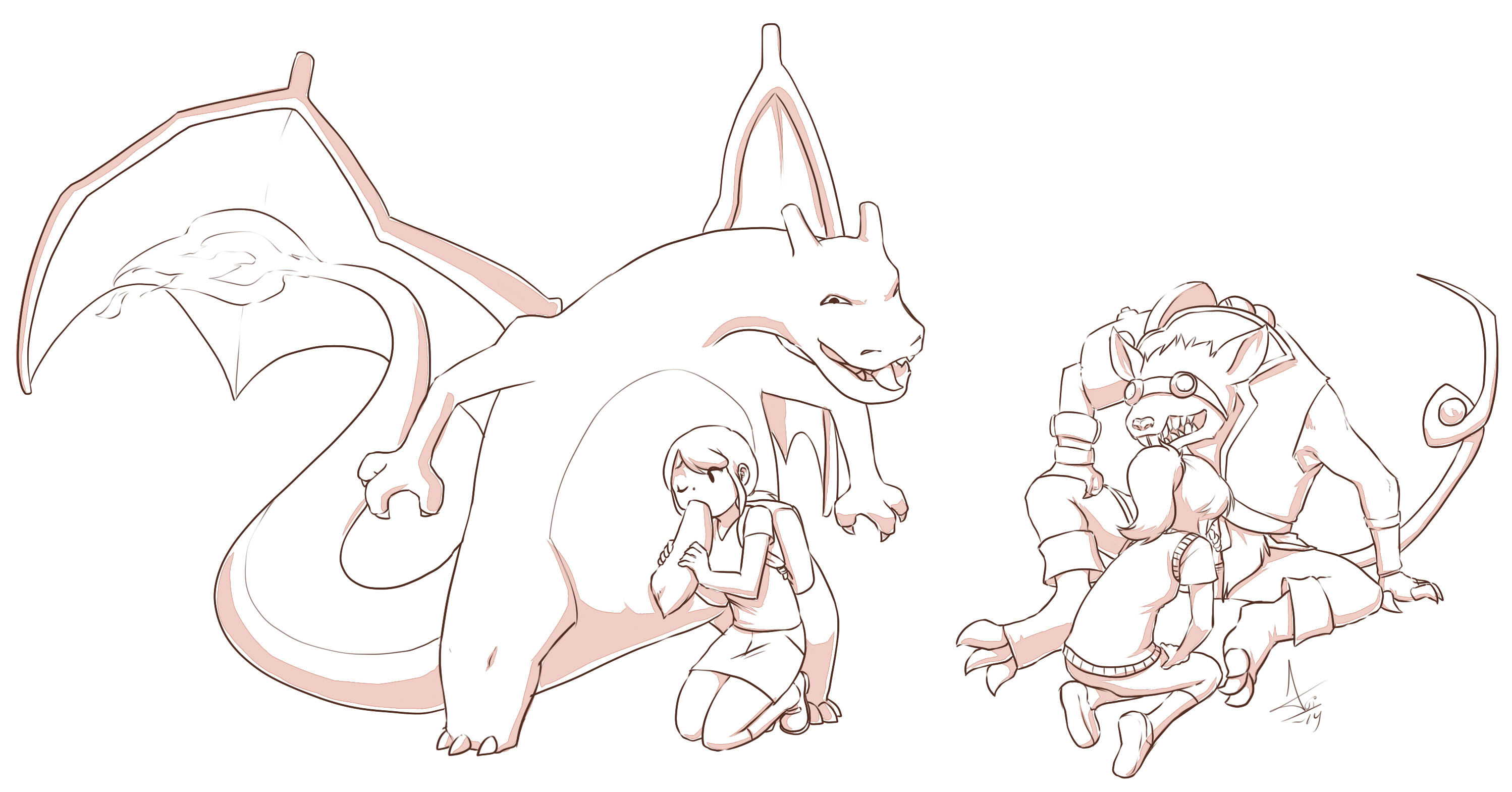 Rule34 – If it exists, there is porn of it / aogami, charizard, twitch / 302267