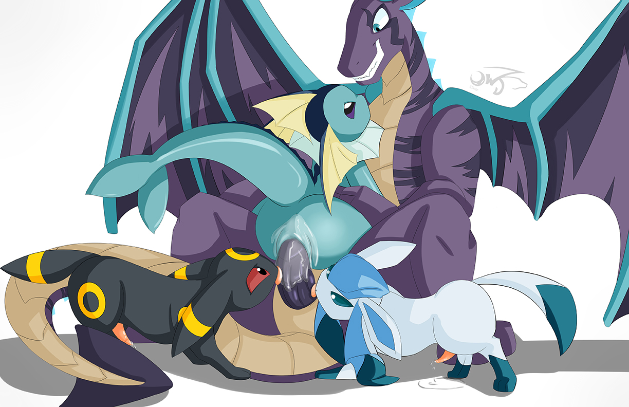 Rule34 – If it exists, there is porn of it / eeveelution, glaceon, umbreon, vaporeon / 302314