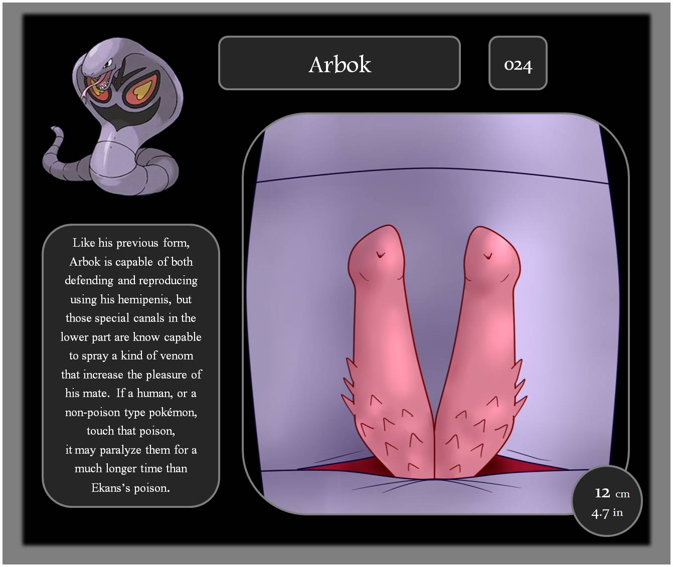 Rule34 – If it exists, there is porn of it / zekromlover, arbok / 302756