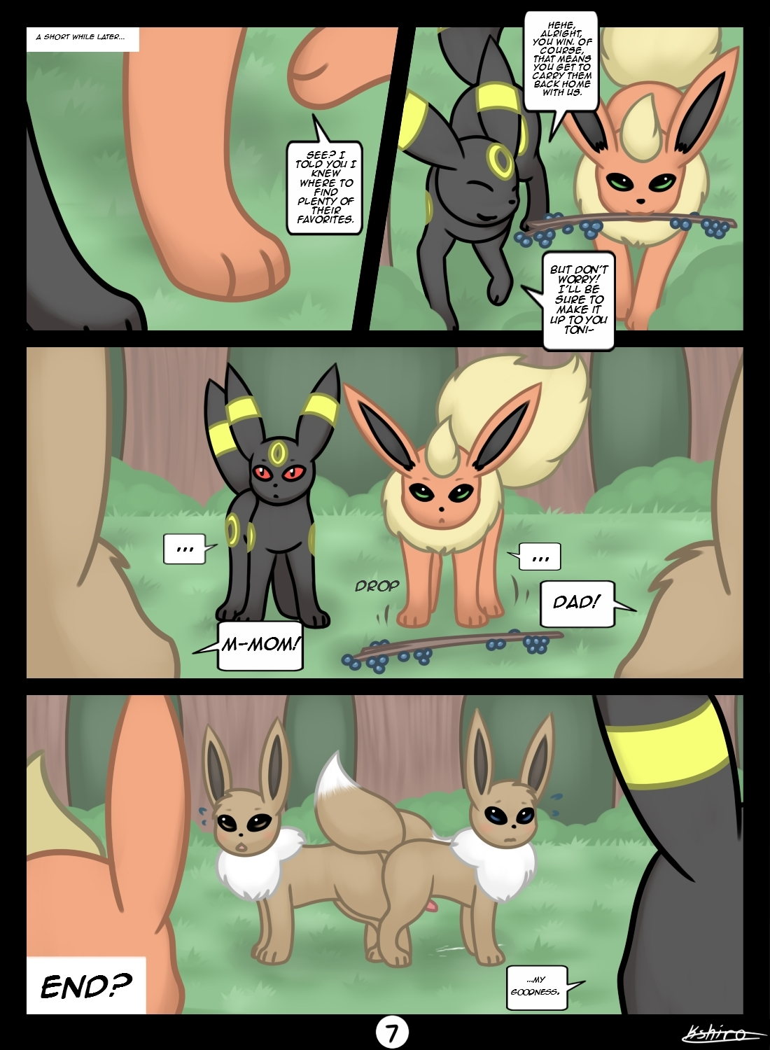 Rule34 – If it exists, there is porn of it / kyoushiro, eevee, flareon, umbreon / 303186