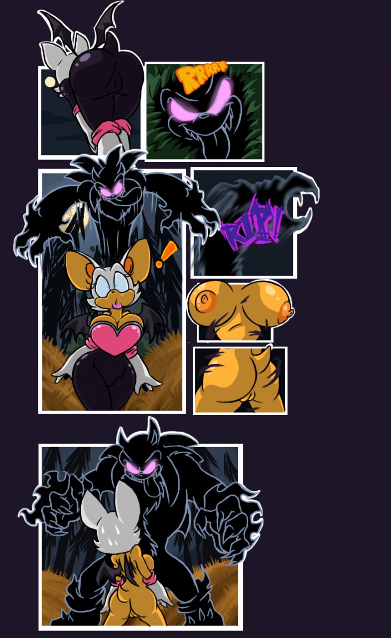 Rule34 – If it exists, there is porn of it / lordstevie, rouge the bat, sonic the hedgehog, sonic the werehog / 303216