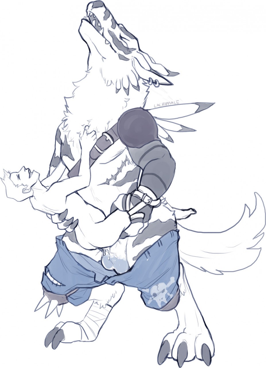 Rule34 – If it exists, there is porn of it / lacrimale, weregarurumon / 303436