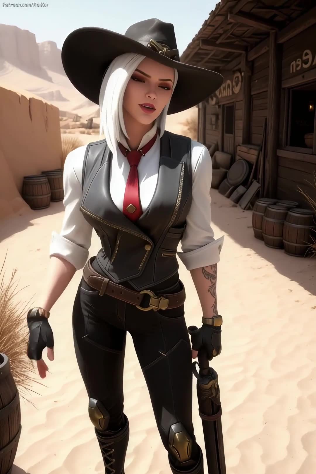 Rule34 – If it exists, there is porn of it / ashe (league of legends), ashe (overwatch) / 8705237