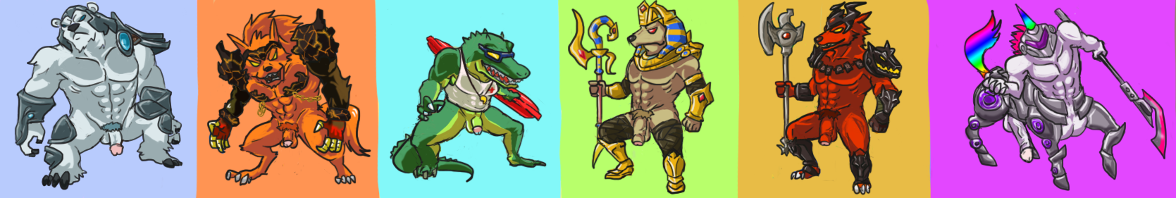 Rule34 – If it exists, there is porn of it / arcade hecarim, firefang warwick, hecarim, infernal nasus, nasus, pharaoh nasus, pool party renekton, renekton, volibear, warwick / 303803