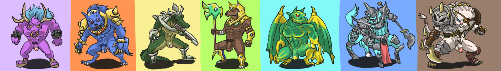 Rule34 – If it exists, there is porn of it / alistar, galio, hecarim, nasus, renekton, rengar, warwick / 304101