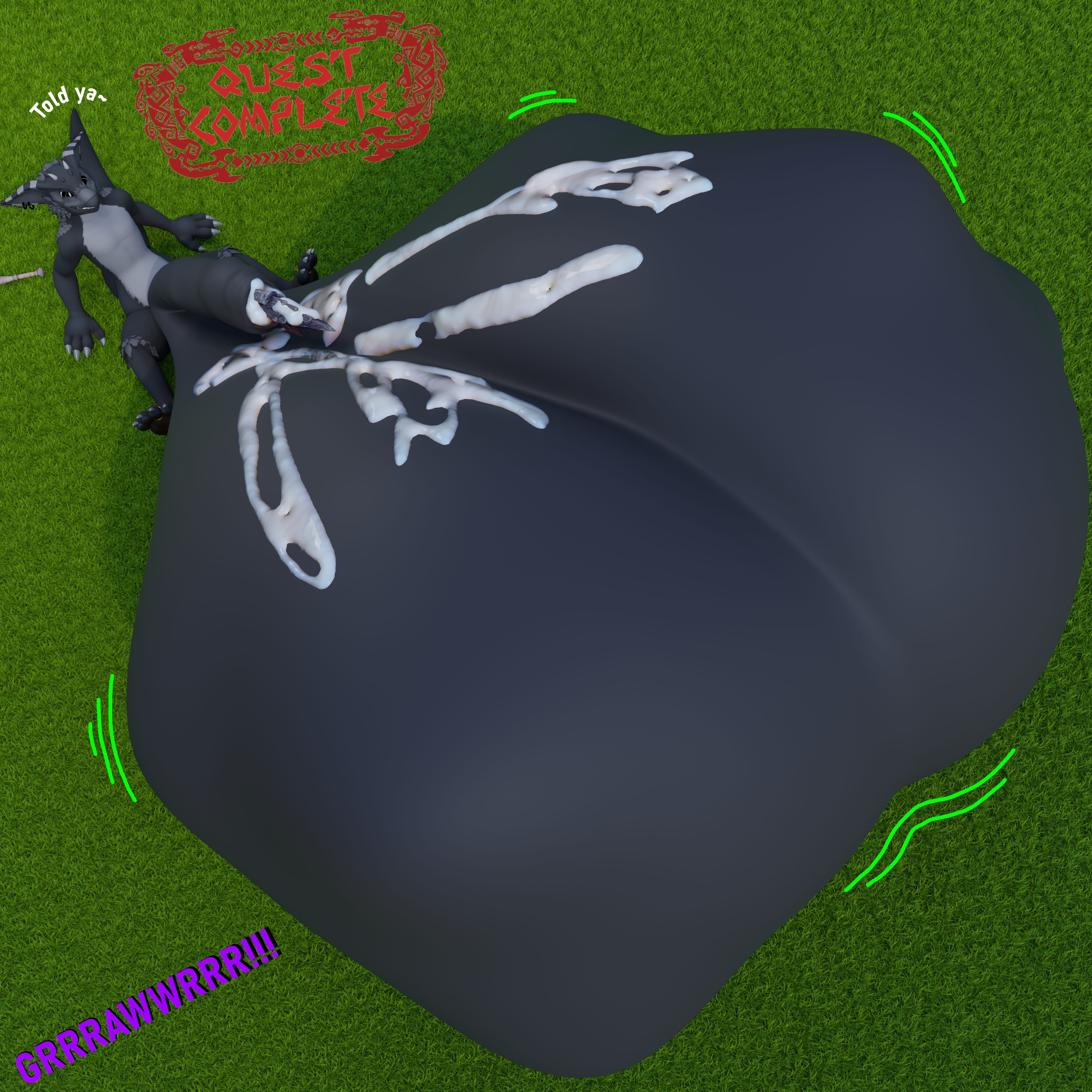 Rule34 – If it exists, there is porn of it / gore magala, nargacuga / 8705306