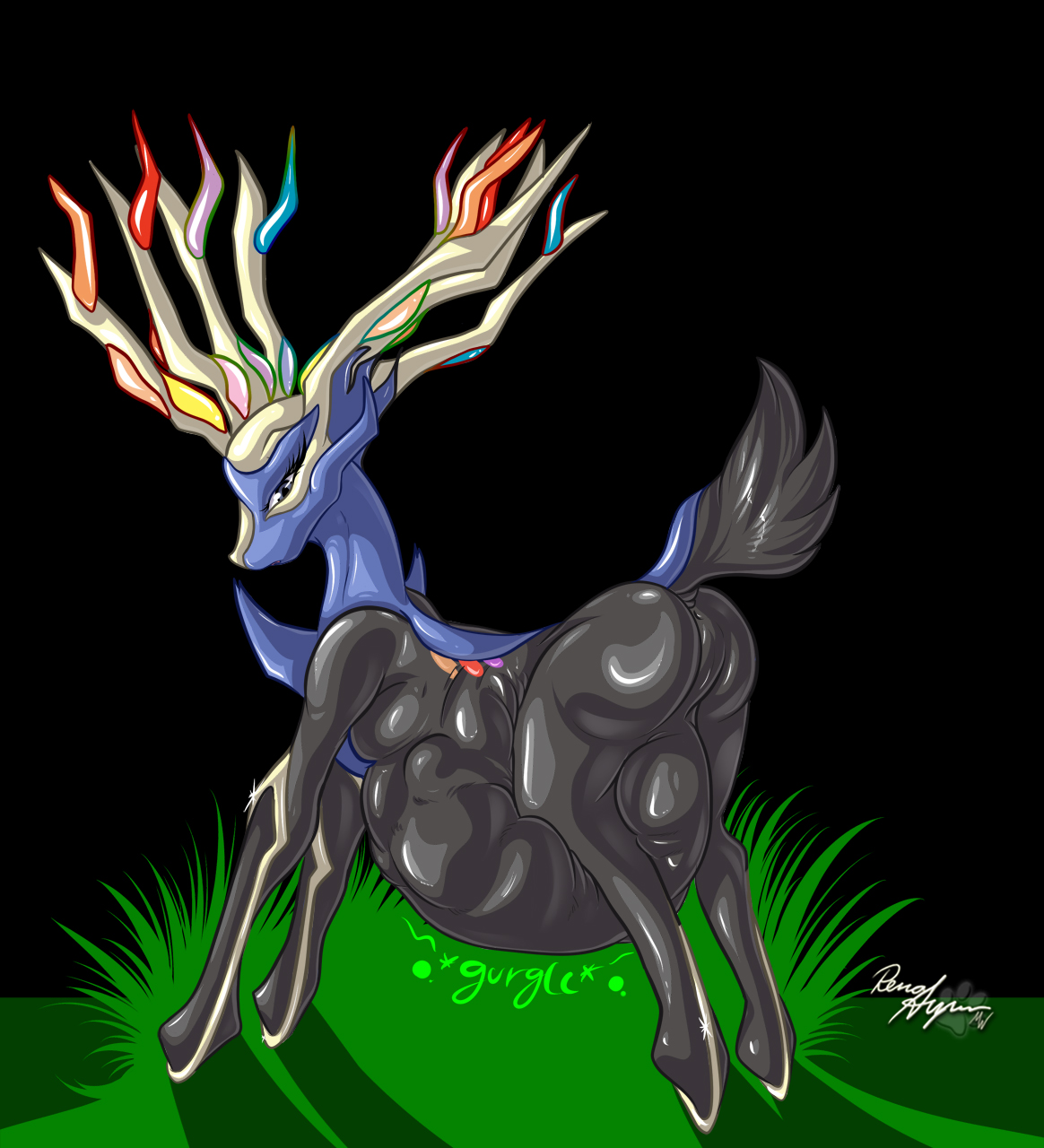 Rule34 – If it exists, there is porn of it / renaayama, legendary pokemon, xerneas / 304350