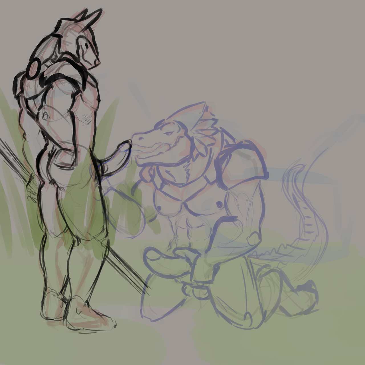 Rule34 – If it exists, there is porn of it / nasus, renekton / 304579