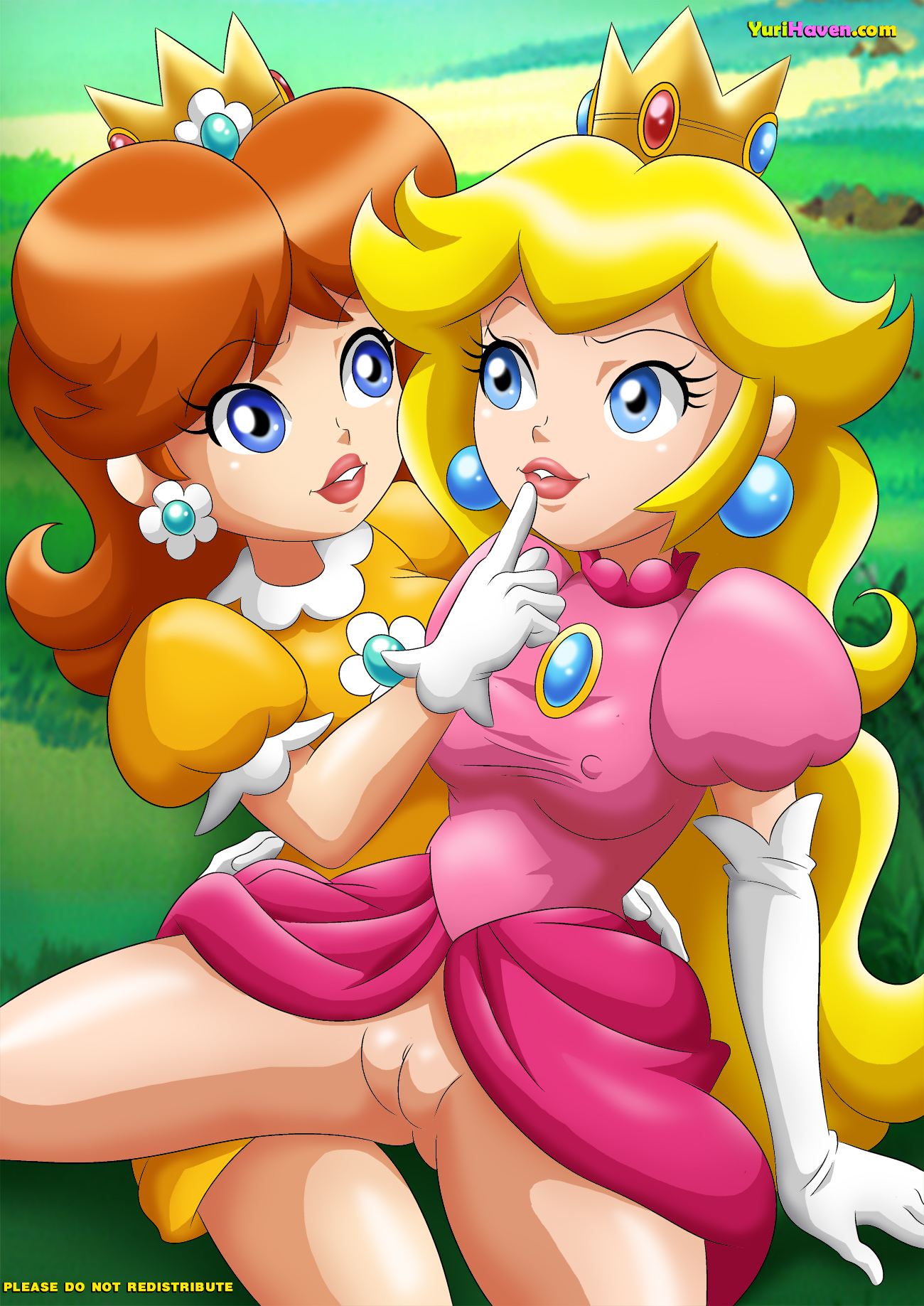 Rule34 – If it exists, there is porn of it / princess daisy, princess peach / 305424