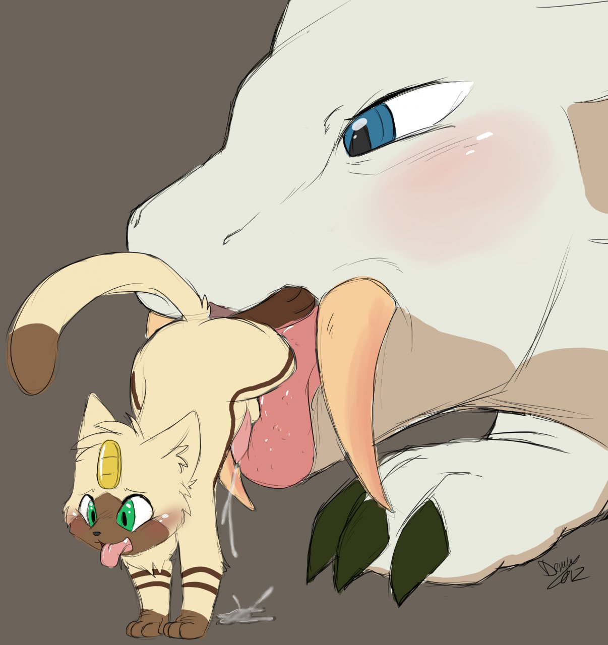 Rule34 – If it exists, there is porn of it / demu, barioth, felyne / 306499