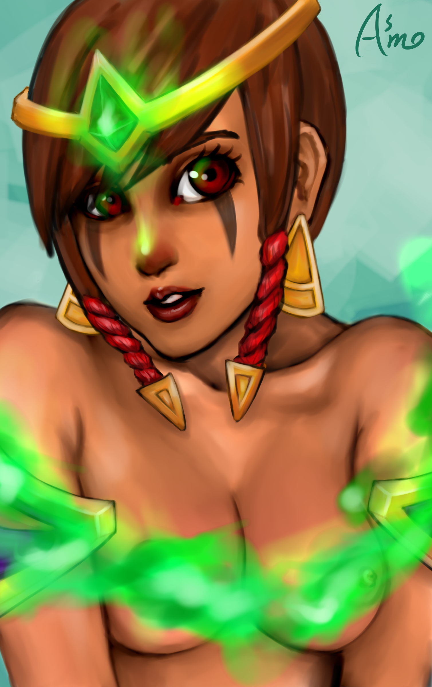 Rule34 – If it exists, there is porn of it / asmo, karma (league of legends) / 306653