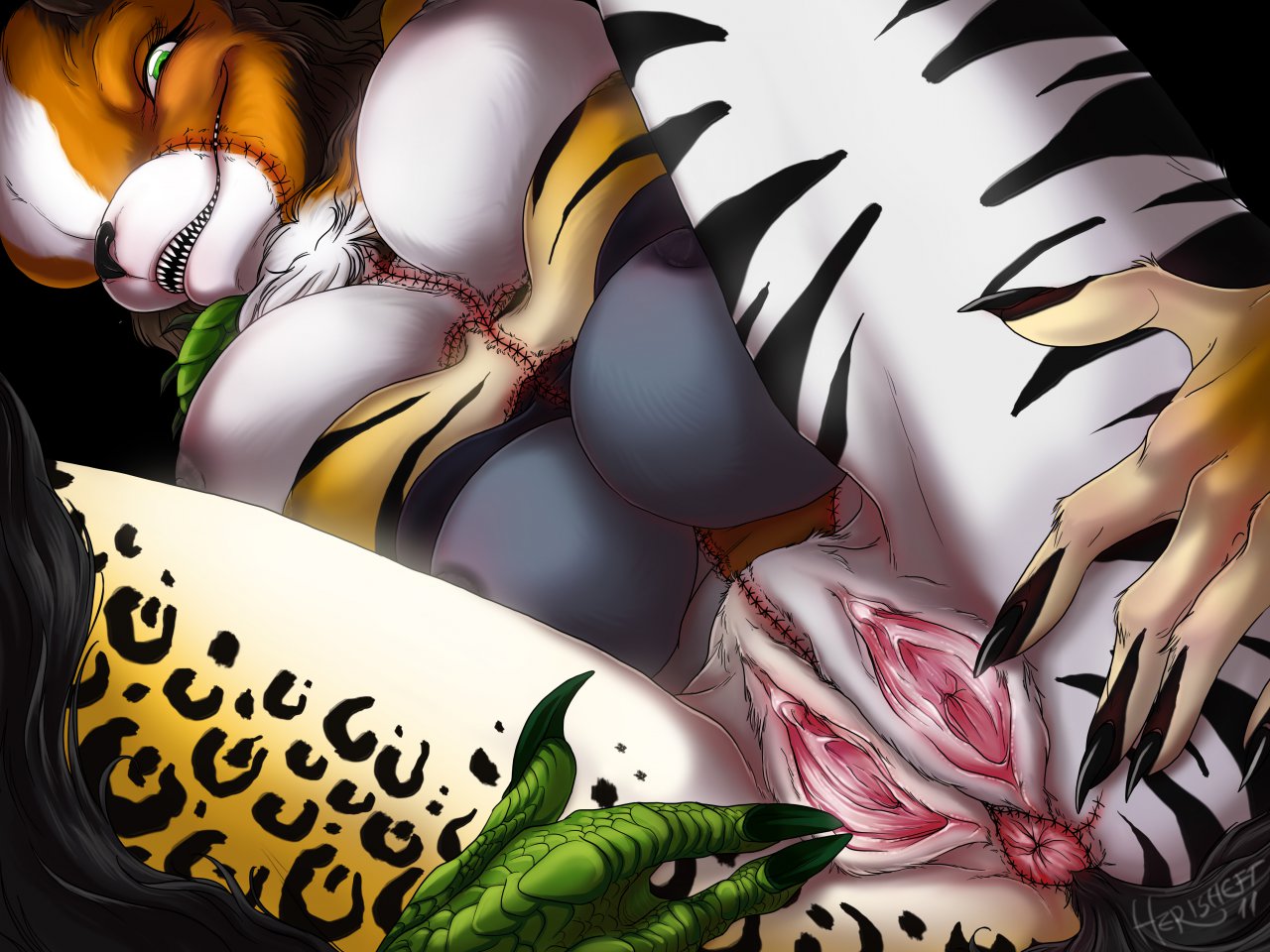 Rule34 – If it exists, there is porn of it / herisheft, russian blue, contessaskunk, frankenstein, patches (character) / 307228