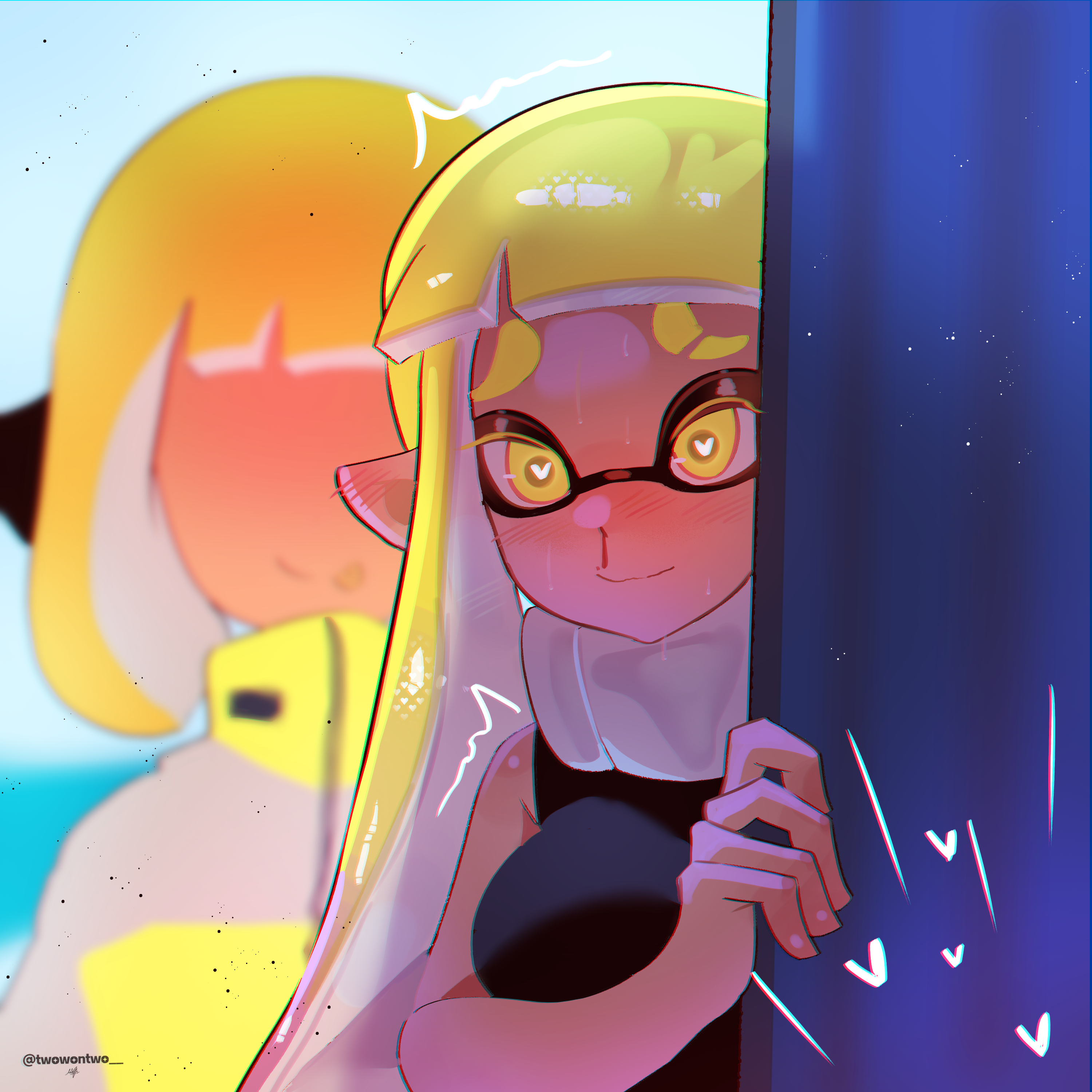 Rule34 – If it exists, there is porn of it / agent 4 (splatoon), inkling, inkling girl / 8705845
