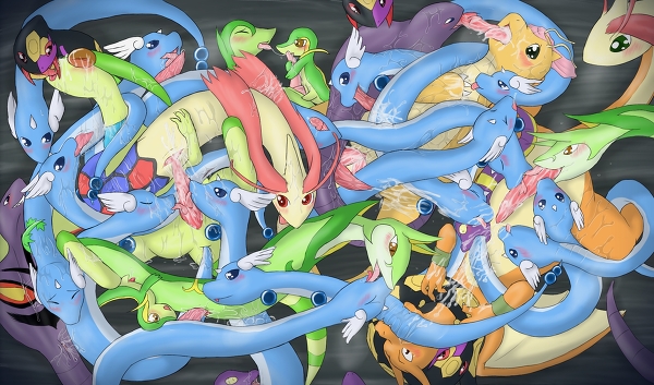 Rule34 – If it exists, there is porn of it / arbok, charizard, dragonair, dragonite, ekans, flygon, milotic, serperior, servine, seviper, snivy / 307717