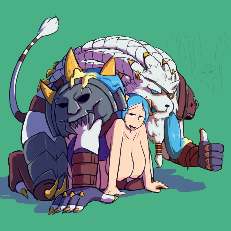 Rule34 – If it exists, there is porn of it / fupoo, rengar, sona / 307914