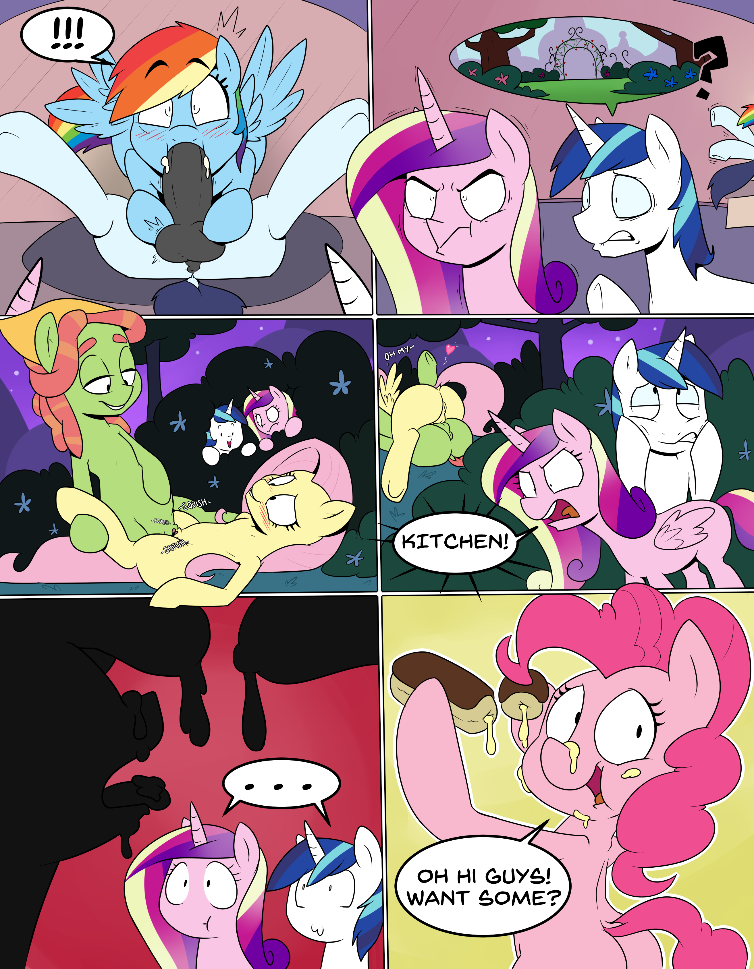 Rule34 – If it exists, there is porn of it / strangerdanger, fluttershy (mlp), pinkie pie (mlp), princess cadance (mlp), rainbow dash (mlp), shining armor (mlp), soarin (mlp), tree hugger (mlp), wonderbolts (mlp) / 309501