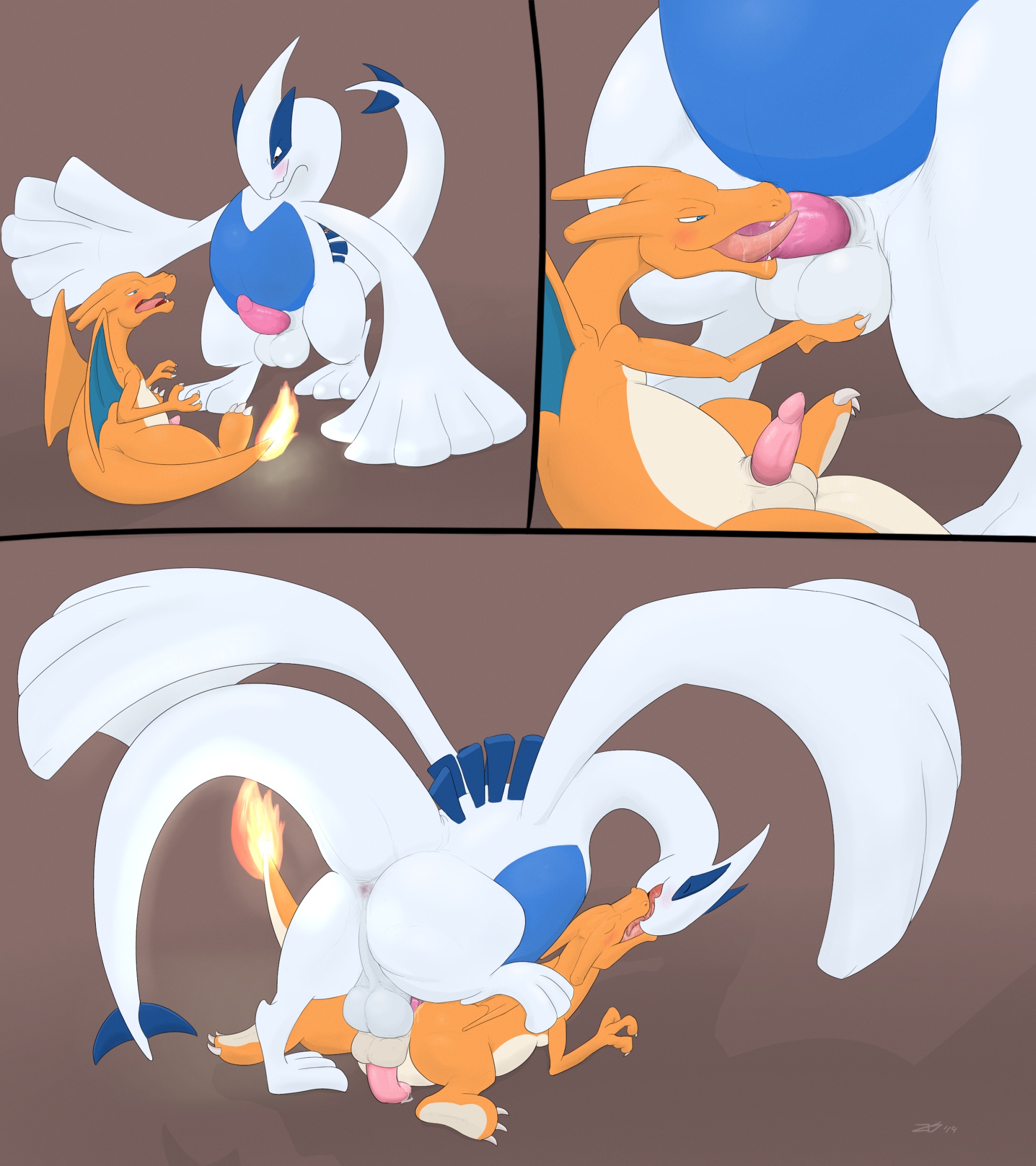 Rule34 – If it exists, there is porn of it / jetshark, charizard, legendary pokemon, lugia / 310150