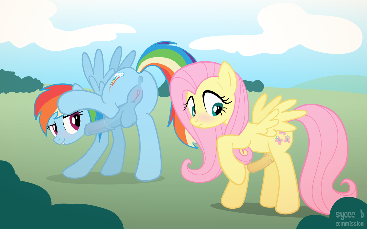 Rule34 – If it exists, there is porn of it / syoee b, fluttershy (mlp), rainbow dash (mlp) / 311066