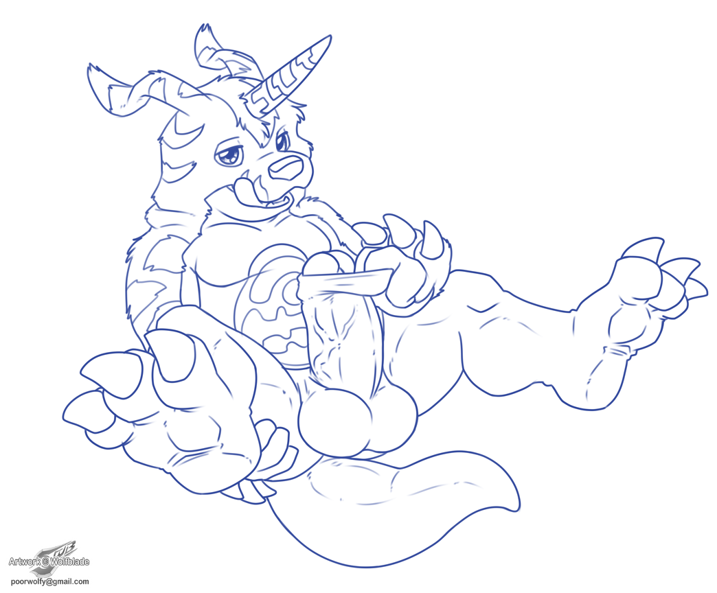Rule34 – If it exists, there is porn of it / wolfblade, gabumon / 311225