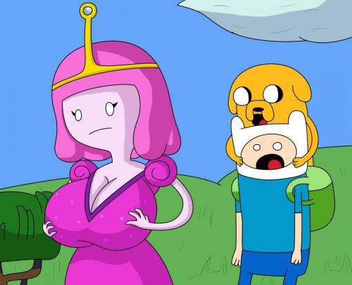 Rule34 – If it exists, there is porn of it / finn the human, jake the dog, princess bubblegum, princess bubblegum young / 311704