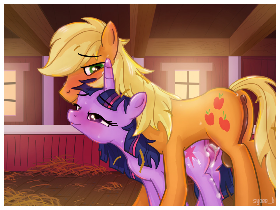 Rule34 – If it exists, there is porn of it / syoee b, applejack (mlp), twilight sparkle (mlp) / 311726