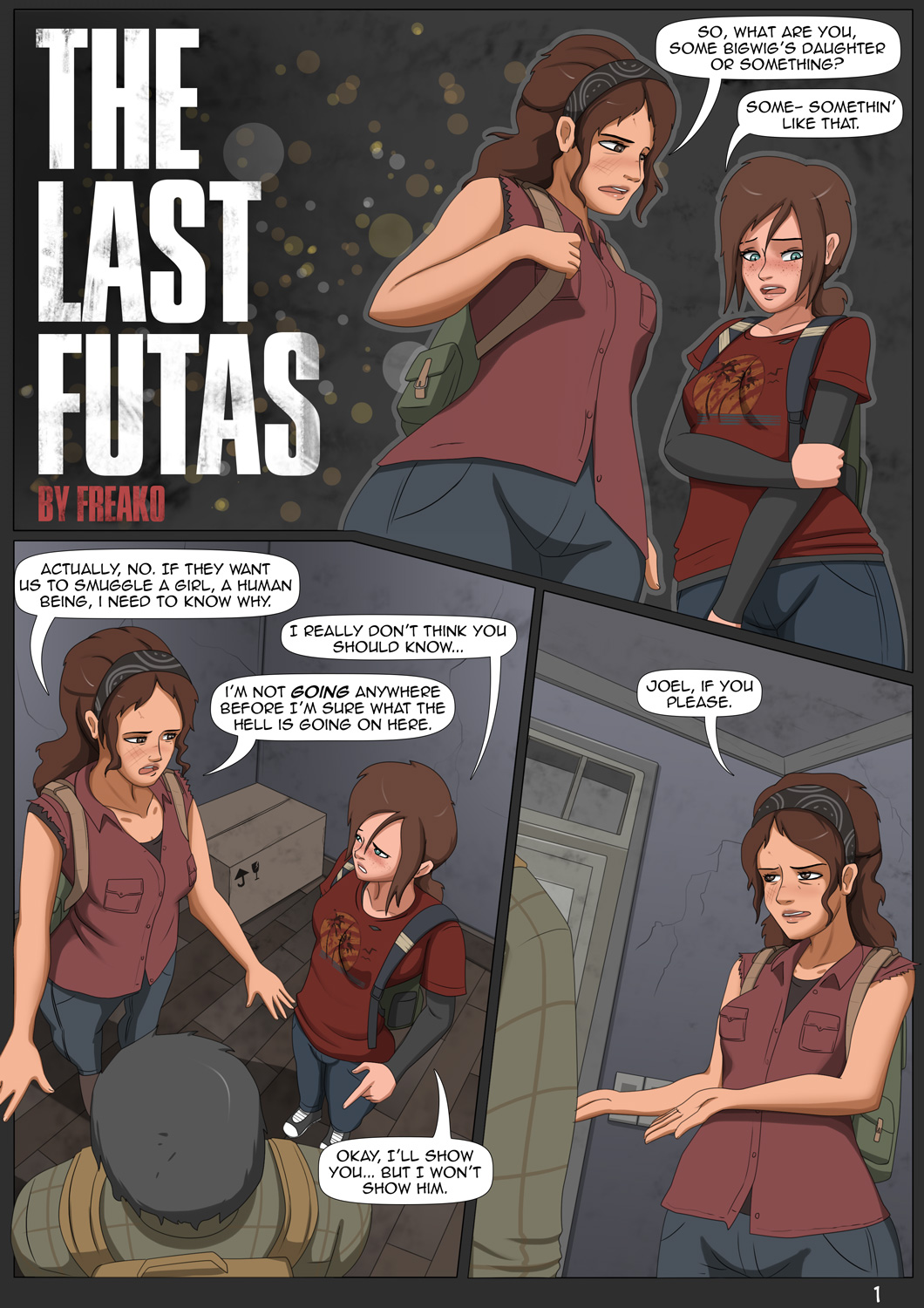 Rule34 – If it exists, there is porn of it / freako, ellie, joel, tess (the last of us) / 312988