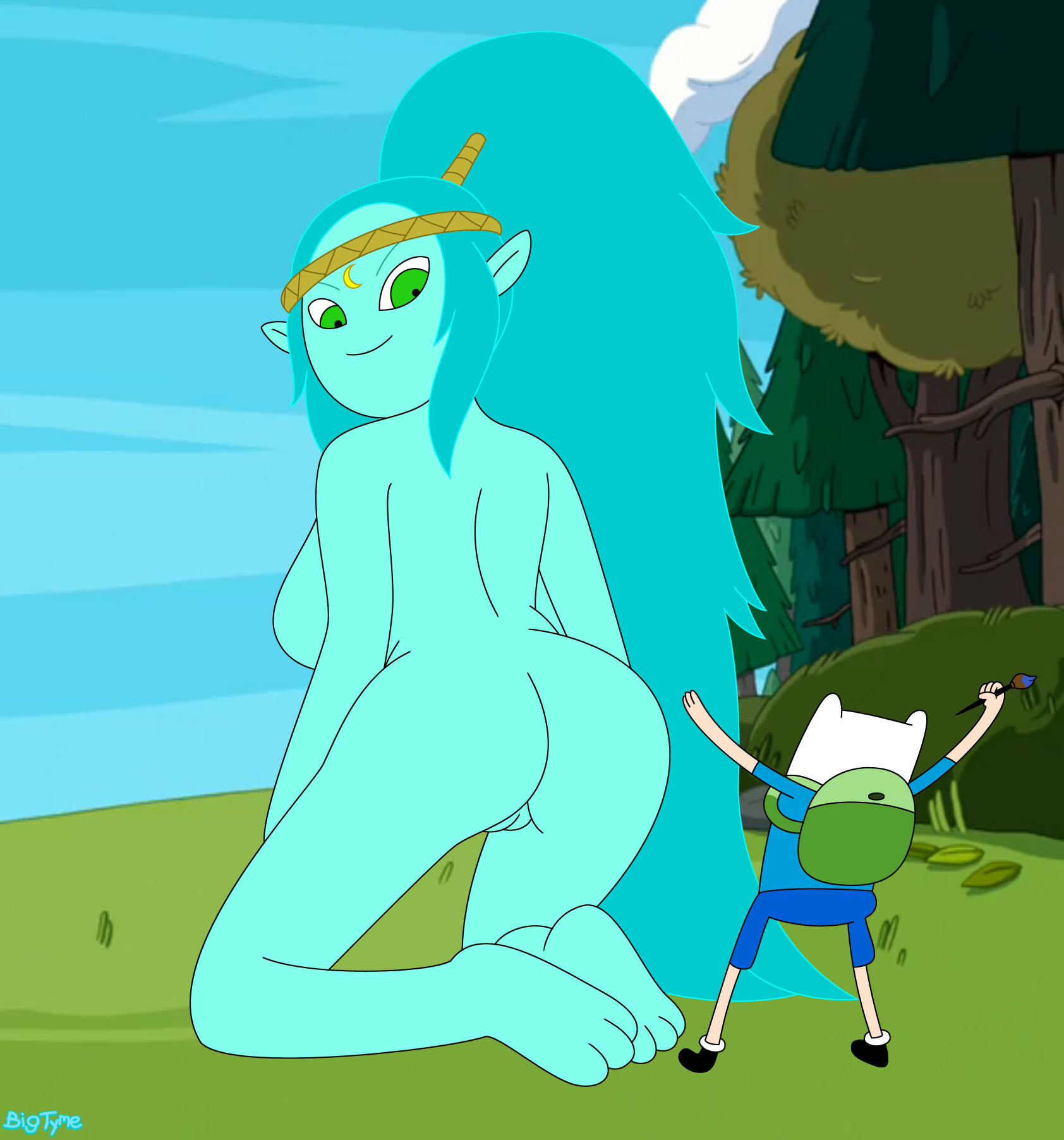Rule34 – If it exists, there is porn of it / bigtyme, canyon (adventure time), finn the human / 313223