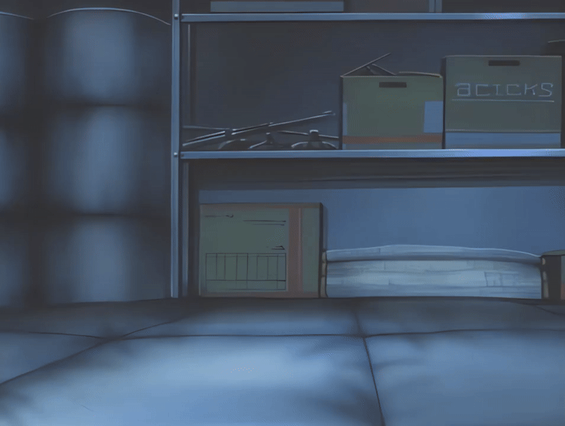 shiraki rika, bible black, bible black night of the walpulgiss, animated, animated gif, tagme, 00s, 1girl, 2001, blonde hair, blush, bouncing breasts, breasts, closed eyes, drill hair, drill sidelocks, gym mattress, large breasts, long hair, lying, navel, nipples, nude, on back, sidelocks, solo