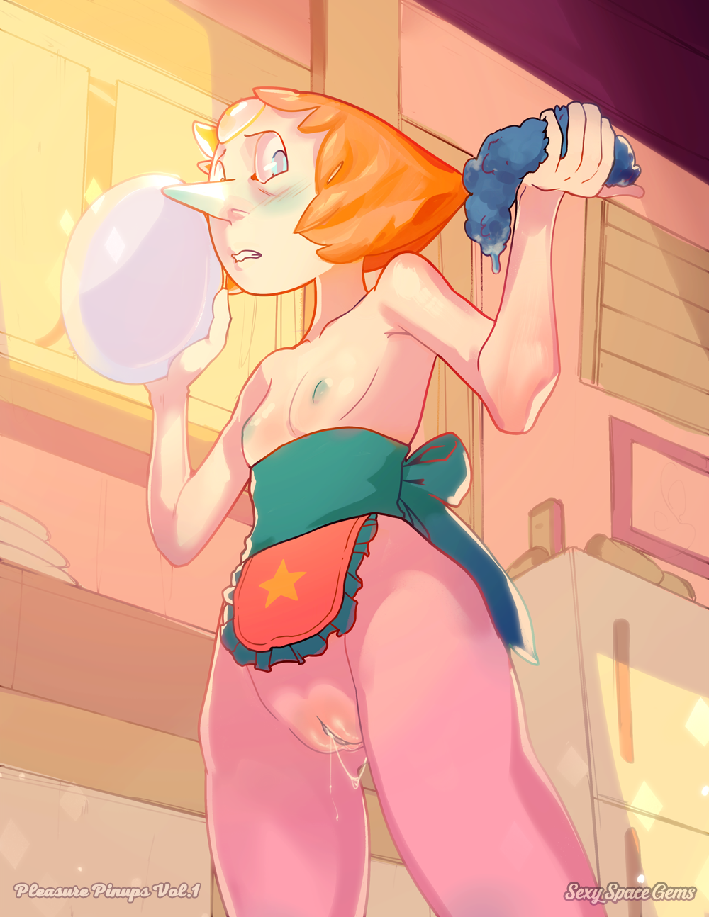 Rule34 – If it exists, there is porn of it / cinnabarbie, pearl (steven universe) / 313656