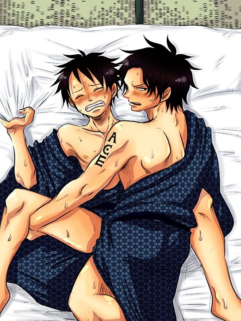 Rule34 – If it exists, there is porn of it / monkey d luffy, portgas d ace / 313864