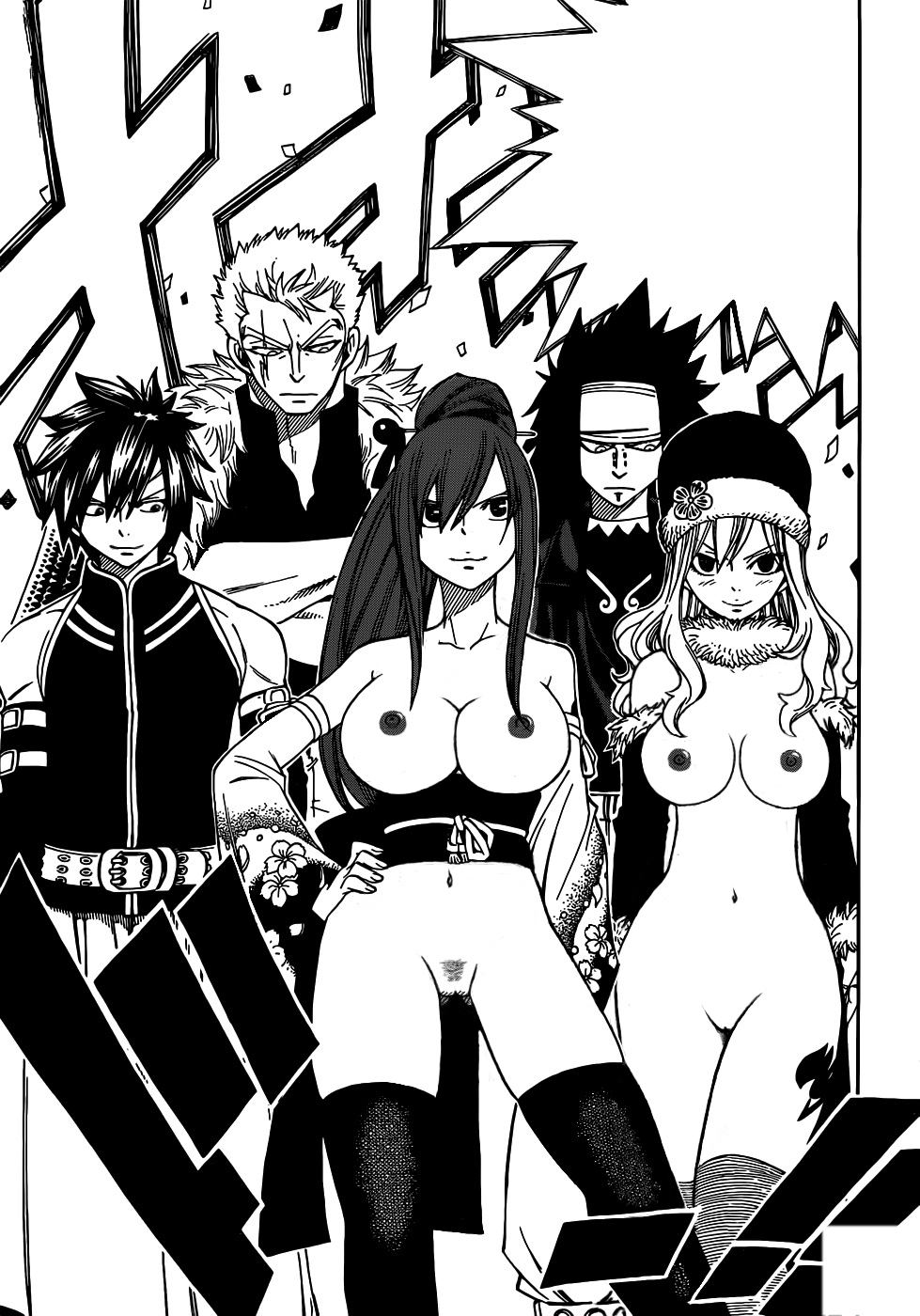 Rule34 – If it exists, there is porn of it / erza scarlet, gajeel redfox, gray fullbuster, juvia lockser, laxus dreyar / 314238