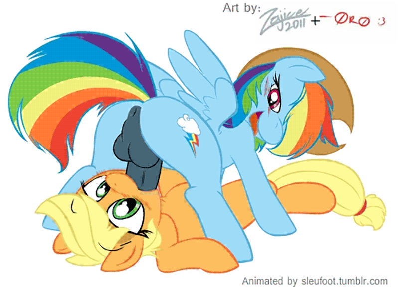 Rule34 – If it exists, there is porn of it / 0r0ch1, sleufoot, zajice, applejack (mlp), rainbow dash (mlp) / 314368